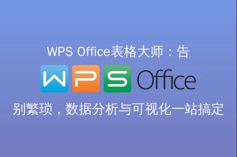 WPS Office表格大师：数据分析界面
